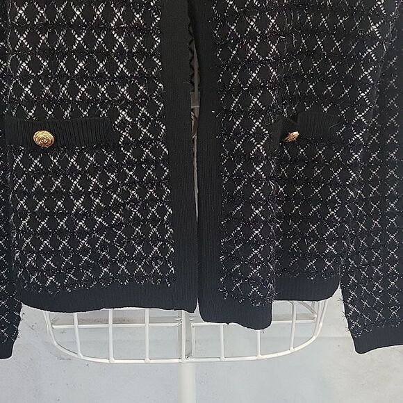 Michelle Nicole Open Front Cardigan Blazer Womens Size S - Picture 3 of 11